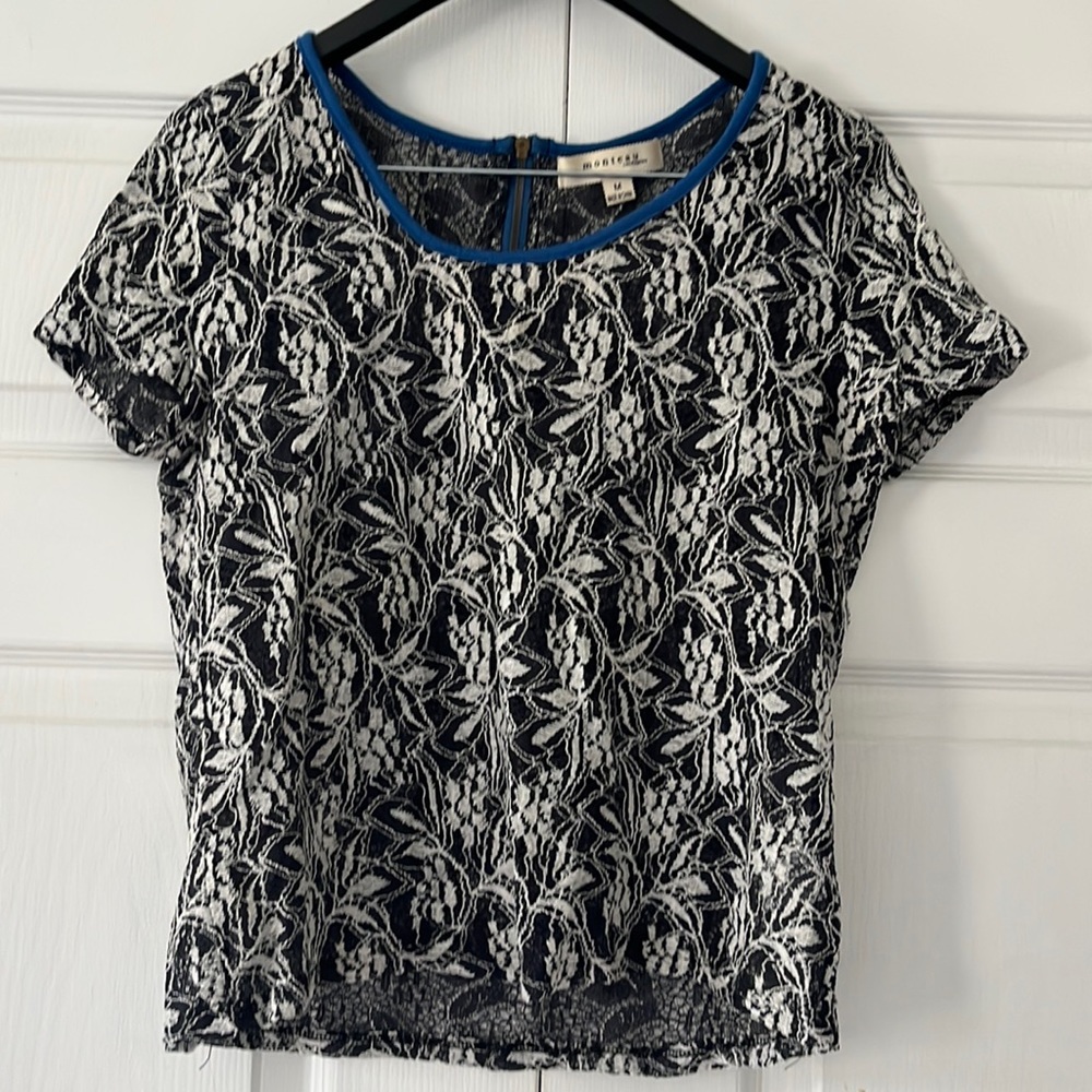 Monteau Lace Top Blouse